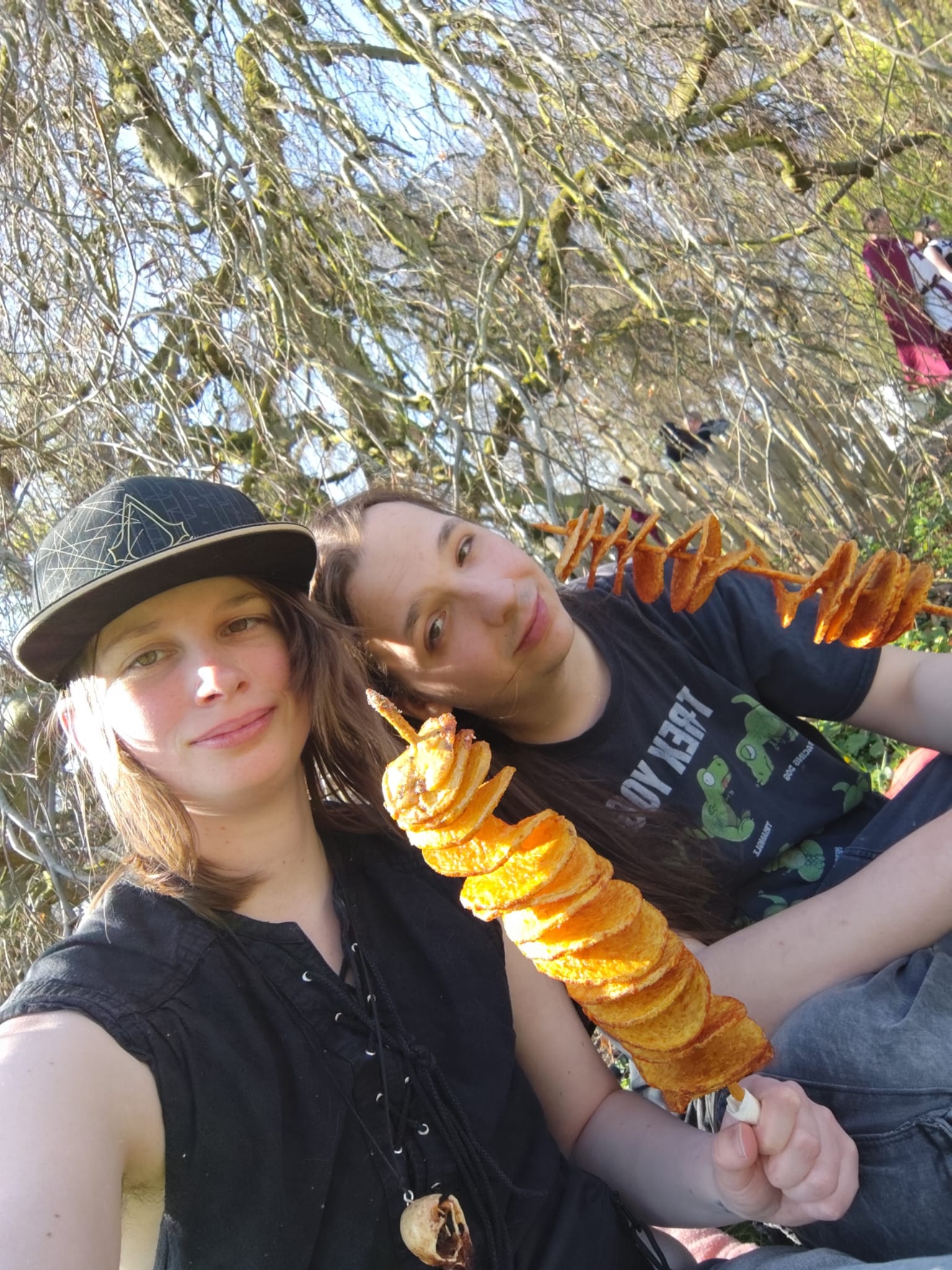 Ik met mijn hondje Orestis